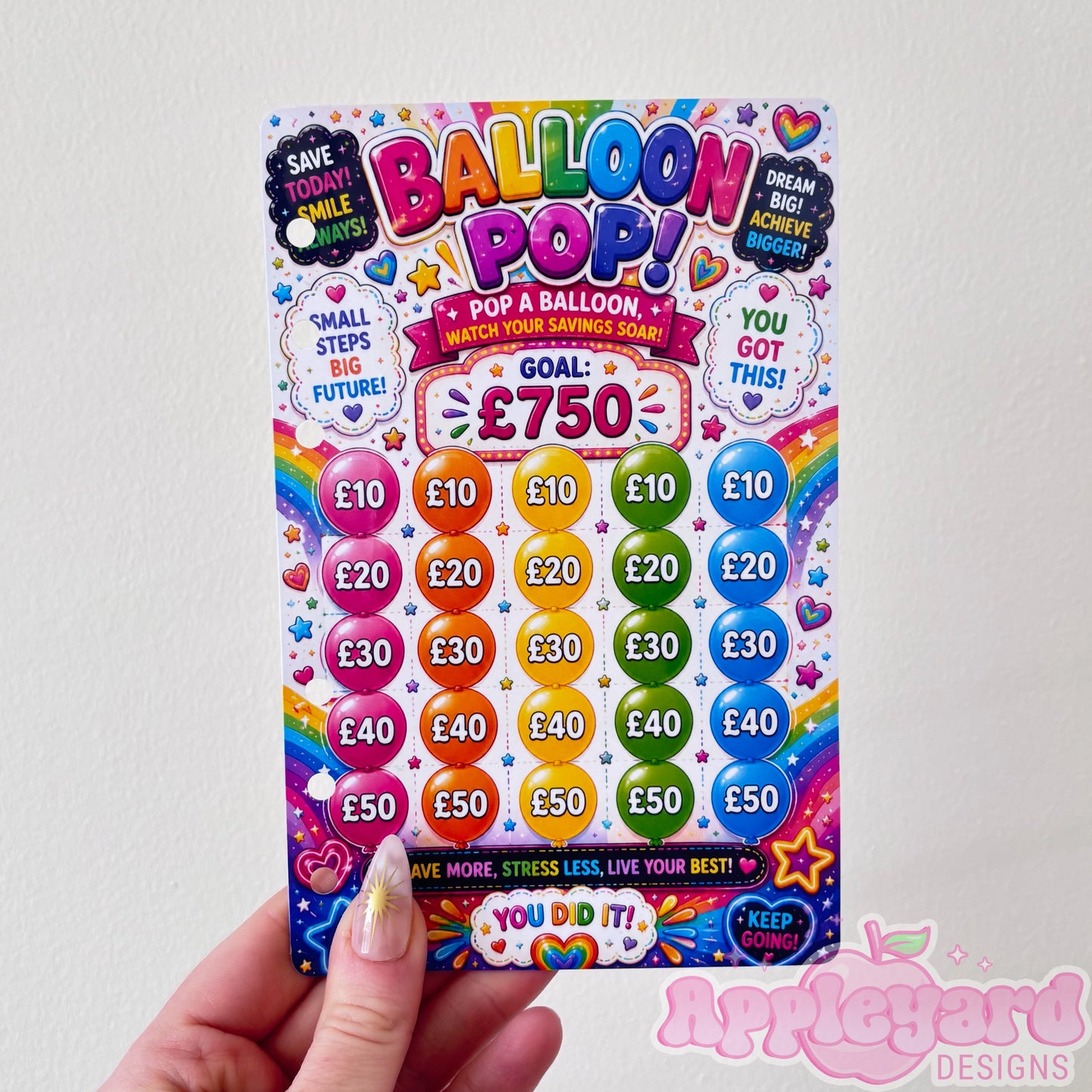 Balloon Pop Dashboard