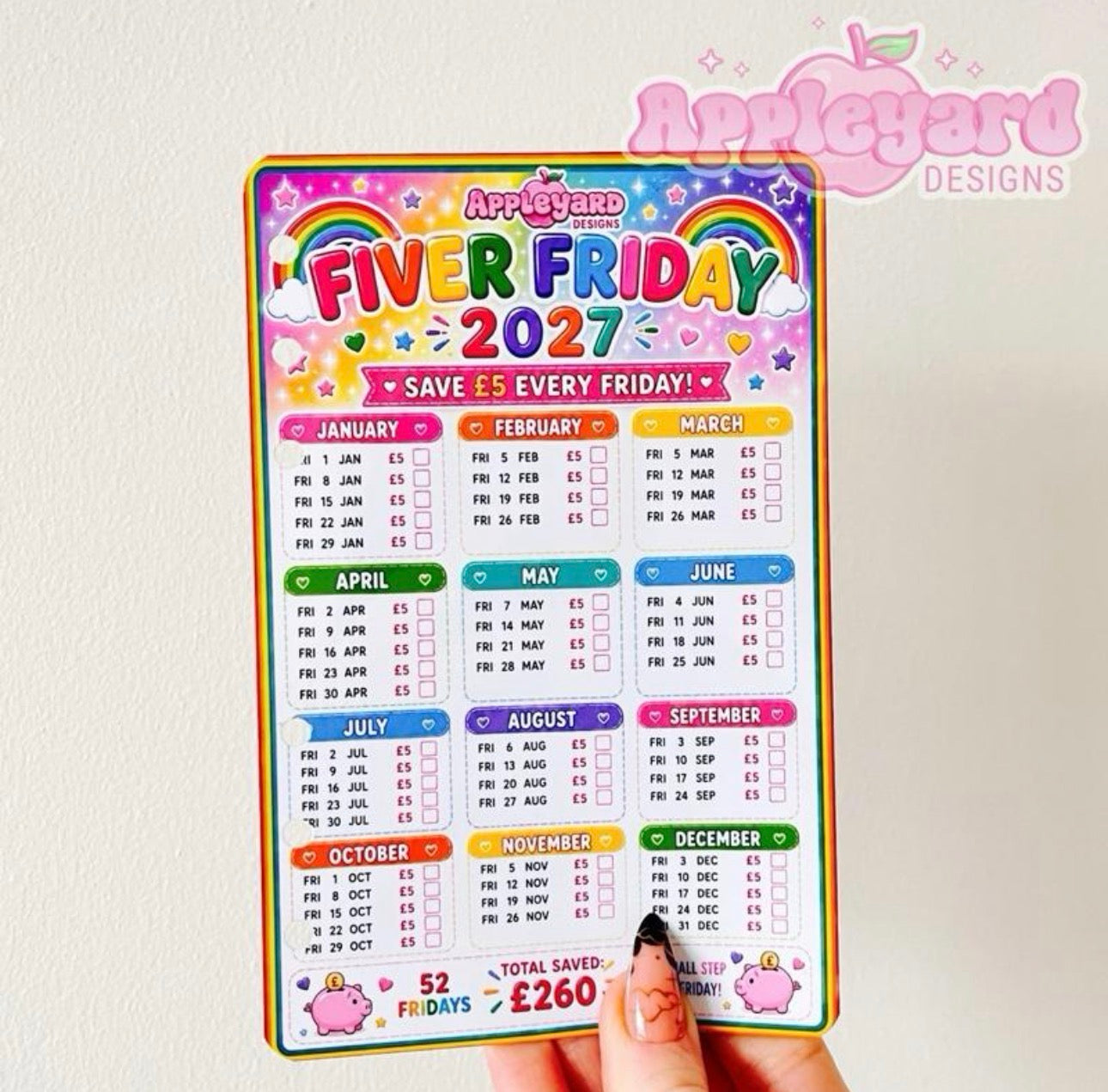 Fiver Friday 2027 Dashboard