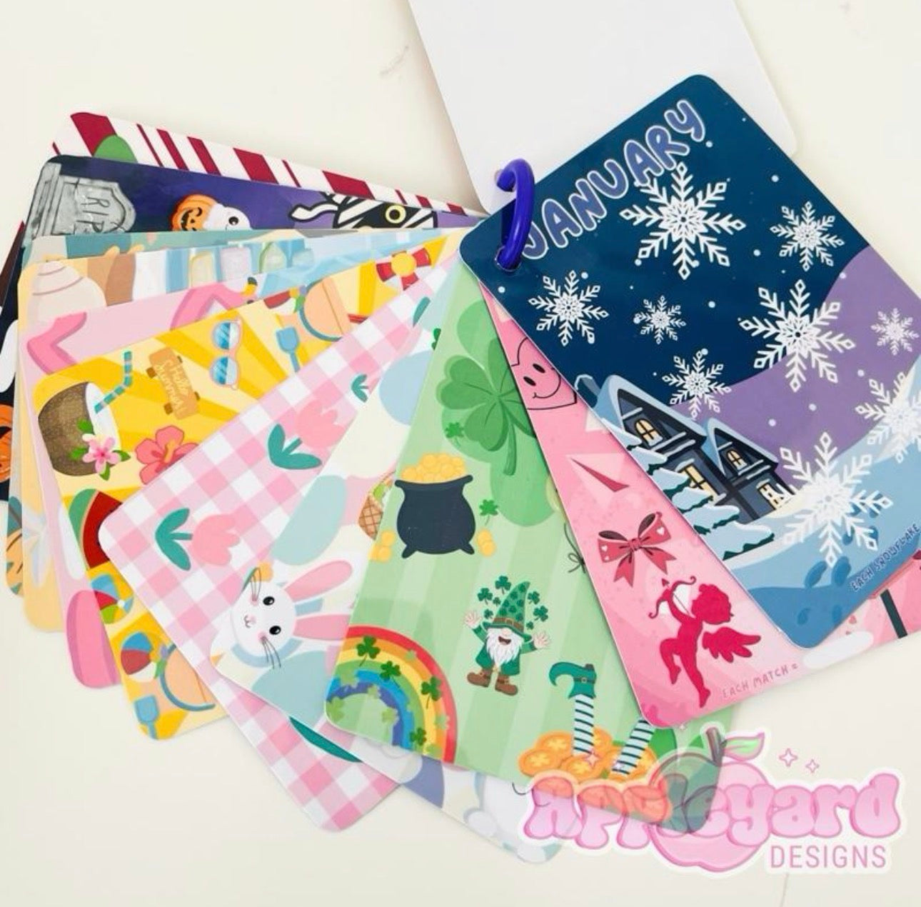 Mini 2027 Saving Challenge Bundle - 10x7cm Challenge Cards