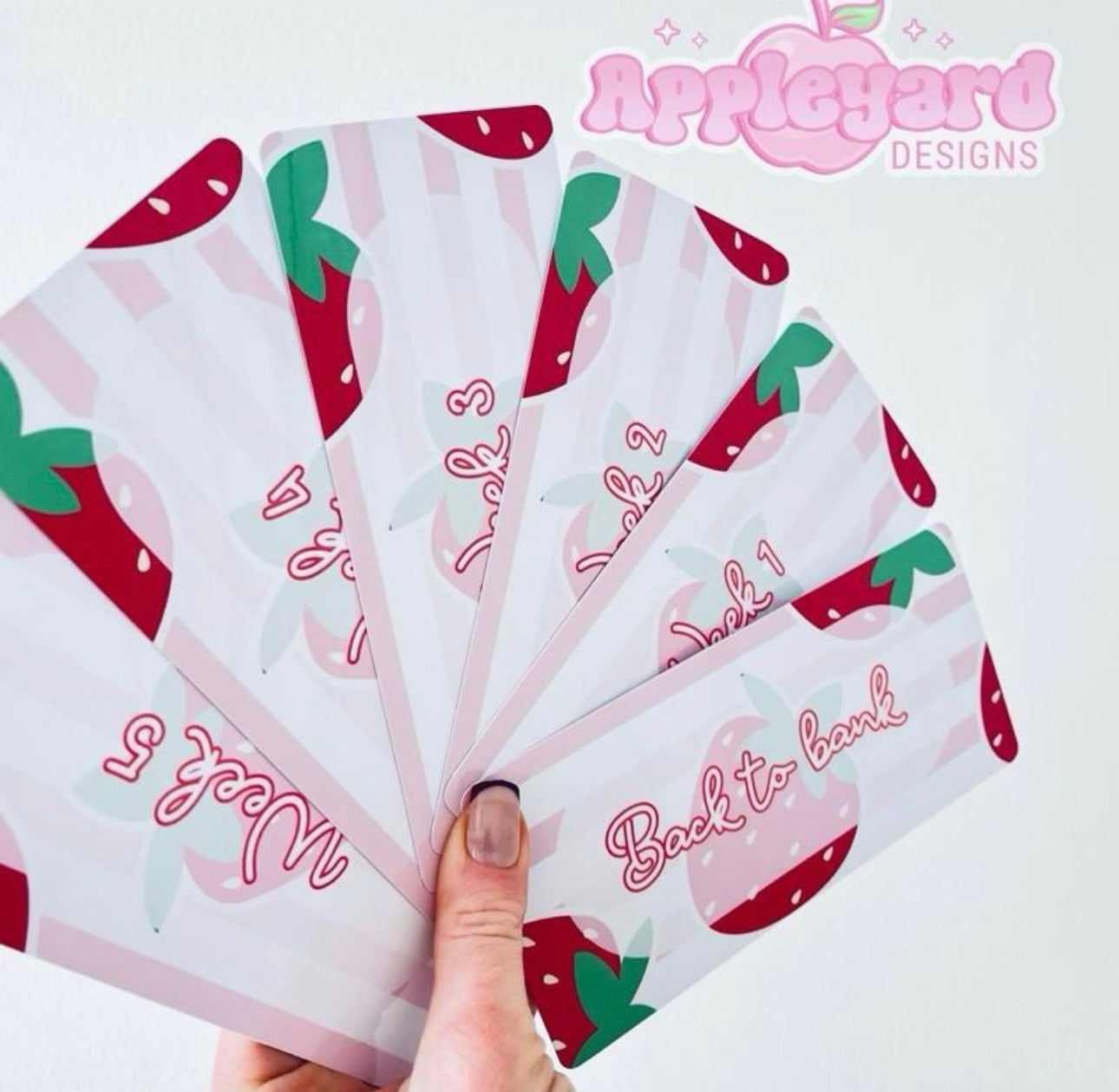 Strawberry Weekly budget inserts